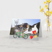 Carte de vœux DIY pour mariage Mur Chinois (Fleur jaune)