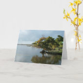 Carte de voeux d'OBX (Fleur jaune)