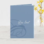 Carte de voeux d'odeur de garçons (Fleur jaune)