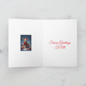 Carte de voeux DoeFolded (Intérieur)