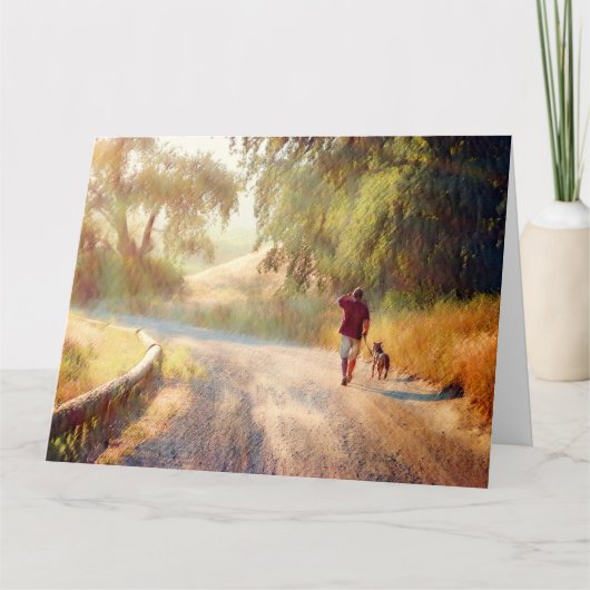 Carte de voeux DOG HEAVEN Jumbo (Devant)