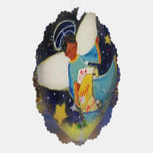 Carte de voeux d'ornement en papier inconscient (Droite)