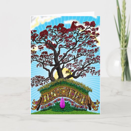 Carte de vœux d'Ostara (Devant)