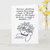 Carte de voeux DotComplicated(TM) (Fleur jaune)