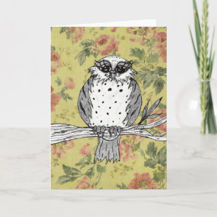 Carte de voeux Dotti the Owl 27