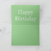 Carte de vœux double (Intérieur)