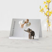 Carte de voeux double (Fleur jaune)