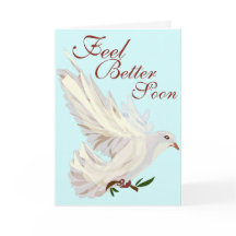 Carte de vœux Dove Feel Better Soon