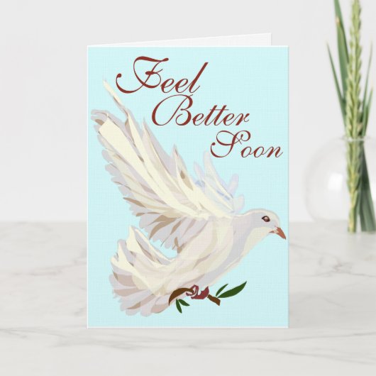 Carte de vœux Dove Feel Better Soon (Devant)