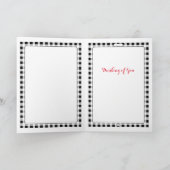 Carte de voeux Dove On Snowy Sky (Intérieur)