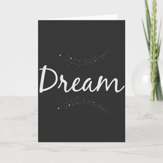 Carte de voeux Dream (Devant)