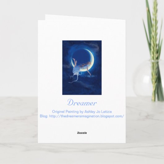 Carte de voeux Dreamer (Dos)