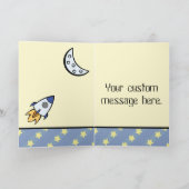 Carte de voeux Dreams of Space Mobile (Intérieur)