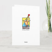 Carte de voeux drôle d'anesthésiste (Dos)