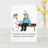 Carte de voeux drôle d'anniversaire (Fleur jaune)