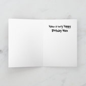 Carte de voeux drôle d'anniversaire (Intérieur)