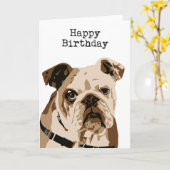 Carte de voeux drôle de carte d'anniversaire de (Fleur jaune)