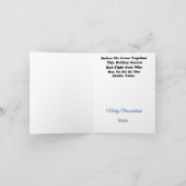 Carte de vœux drôle de Chrismukkah Hamsa et Mitten (Intérieur)