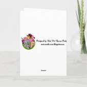 Carte de vœux drôle de geek (Dos)