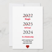 Carte de vœux drôle de la Saint-Valentin (Devant)