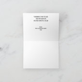 Carte de vœux drôle de Noël joyeux (Intérieur)