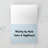 Carte de voeux drôle de Pâques (Intérieur)