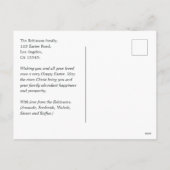 Carte de vœux drôle de Pâques (Dos)