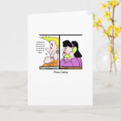 Carte de voeux drôle de prison (Fleur jaune)