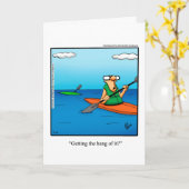 Carte de voeux Drôle Encouragement (Fleur jaune)