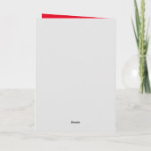 Carte de vœux drôle et joyeuse Saint-Valentin (Dos)