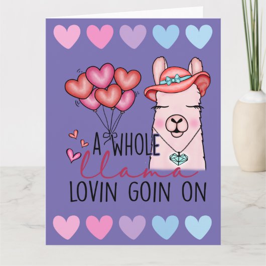 Carte de vœux drôle pour la Saint-Valentin (Devant)