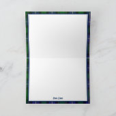 Carte de vœux du château d'Eilean Donan - Clan Mac (Intérieur)