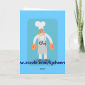 carte de voeux du chef (Dos)