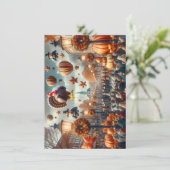 Carte de voeux du défilé de Thanksgiving (Debout devant)