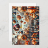 Carte de voeux du défilé de Thanksgiving (Devant / Derrière)