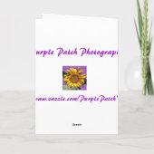 Carte de voeux du dimanche (Dos)