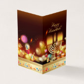 Carte de voeux du Festival des lumières d'Hanoukka (Outside)