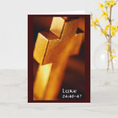 Carte de vœux du jour de la Résurrection 2 (Fleur jaune)