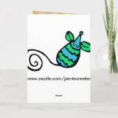 Carte de voeux du jour de mère pour les mamans (Dos)