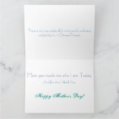 Carte de voeux du jour de mères du beau dauphin (Intérieur)