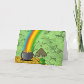 Carte de voeux du jour de St Patrick