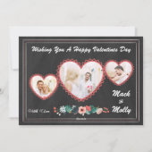 Carte de voeux du jour de Valentines (Dos)