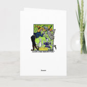 Carte de vœux du Magicien d'Oz (Dos)