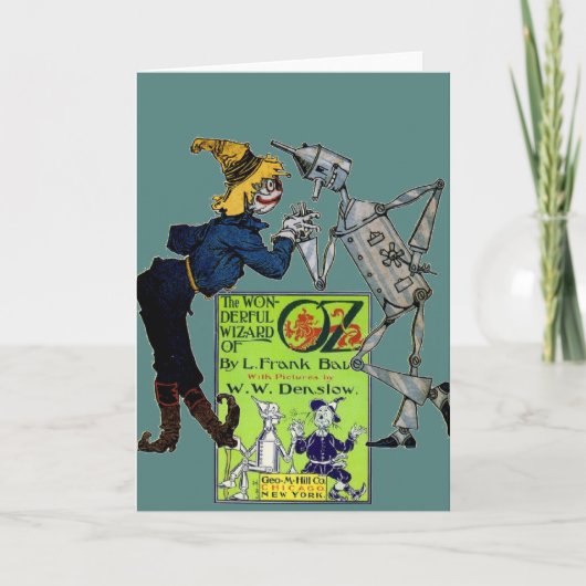 Carte de vœux du Magicien d'Oz (Devant)