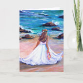 Carte de voeux du Mariage hawaïen Aloha (Devant)