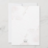 Carte de voeux du mercredi des cendres (Dos)