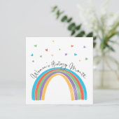 Carte de voeux du Mois de l’histoire des femmes (Debout devant)