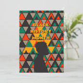 Carte de voeux du mois de l'histoire noire (Debout devant)