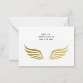 Carte de vœux du Nouvel An (Dos)