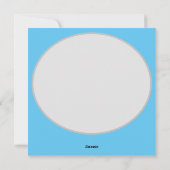 Carte de voeux du Nouvel An lunaire en chinois can (Dos)